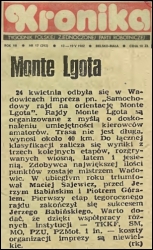 Kronika 1983. Monte Lgota1