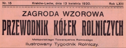 Przewodnik Kółek Rolniczych 1930.15.1