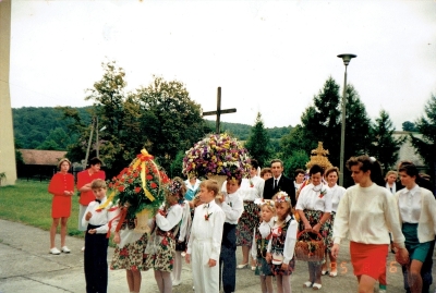 Dożynki parafialne 1995-3